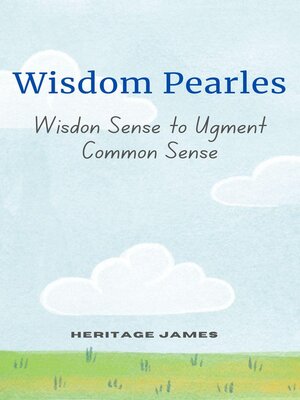 cover image of Wisdom Pearles